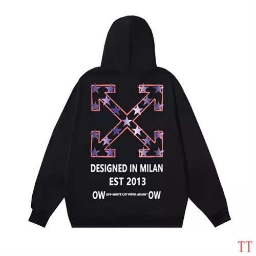 Off-White Hoodies Long Sleeved For Unisex #1361129 $48.00 USD, Wholesale Replica Off-White Hoodies