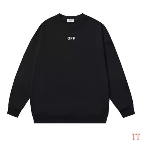 Replica Off-White Hoodies Long Sleeved For Unisex #1361135 $45.00 USD for Wholesale