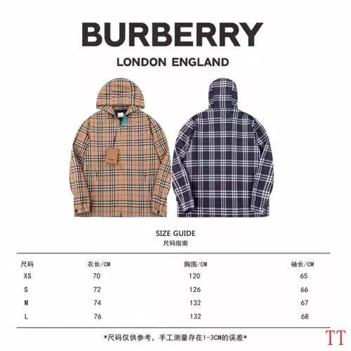 Replica Burberry Jackets Long Sleeved For Unisex #1361138 $98.00 USD for Wholesale