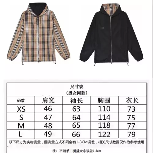 Replica Burberry Jackets Long Sleeved For Unisex #1361140 $96.00 USD for Wholesale