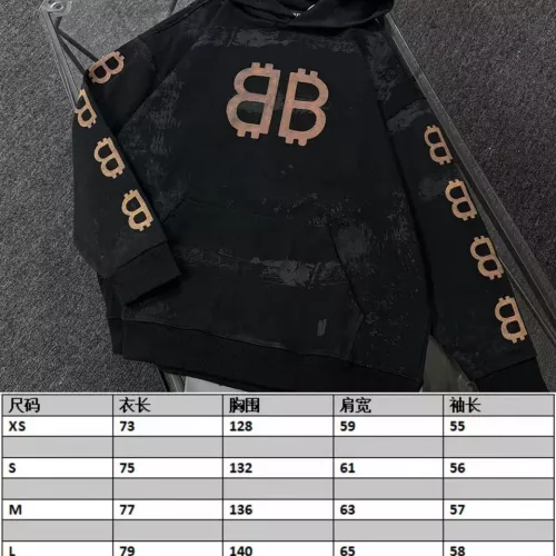 Replica Balenciaga Hoodies Long Sleeved For Unisex #1361160 $68.00 USD for Wholesale