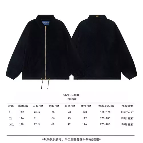 Replica Louis Vuitton LV Jackets Long Sleeved For Men #1361170 $115.00 USD for Wholesale
