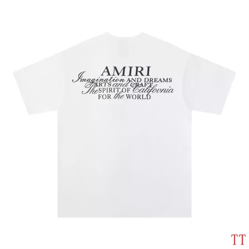 Replica Amiri T-Shirts Short Sleeved For Unisex #1361202 $32.00 USD for Wholesale
