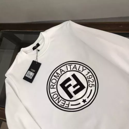 Replica Fendi Hoodies Long Sleeved For Unisex #1361216 $52.00 USD for Wholesale
