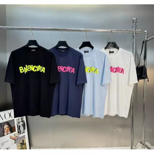 Replica Balenciaga T-Shirts Short Sleeved For Unisex #1361241 $68.00 USD for Wholesale