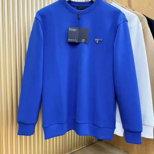 Prada Hoodies Long Sleeved For Unisex #1361277 $98.00 USD, Wholesale Replica Prada Hoodies