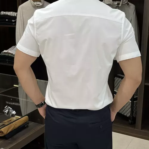 Replica Armani Shirts Short Sleeved For Men #1361375 $88.00 USD for Wholesale