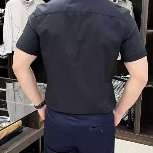 Replica Armani Shirts Short Sleeved For Men #1361376 $88.00 USD for Wholesale