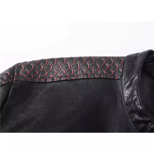 Replica Philipp Plein PP Jackets Long Sleeved For Men #1361392 $96.00 USD for Wholesale