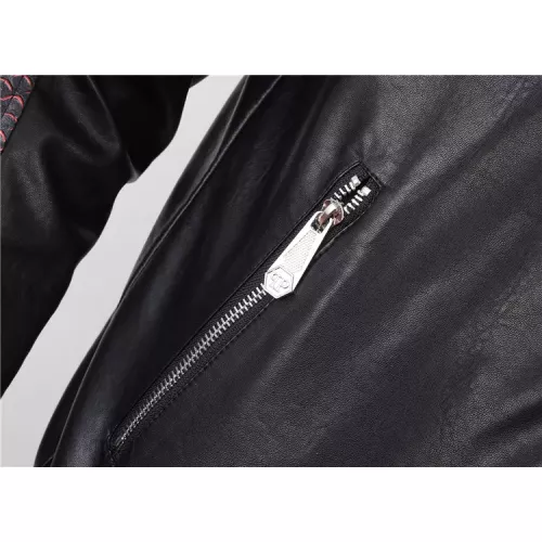 Replica Philipp Plein PP Jackets Long Sleeved For Men #1361392 $96.00 USD for Wholesale