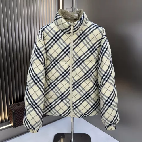 Burberry Down Feather Coat Long Sleeved For Men #1361402 $235.00 USD, Wholesale Replica Burberry Down Feather Coat