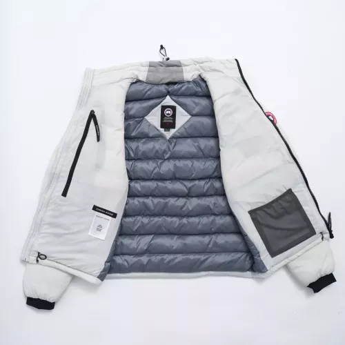 Replica Canada Goose Down Feather Coat Long Sleeved For Men #1361521 $160.00 USD for Wholesale