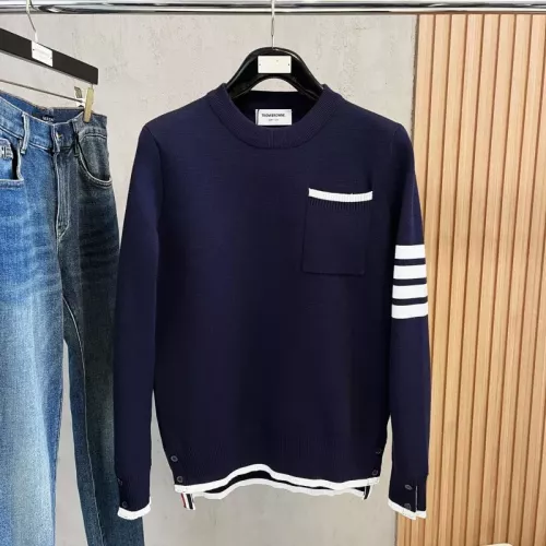 Thom Browne TB Sweaters Long Sleeved For Men #1361564 $88.00 USD, Wholesale Replica Thom Browne TB Sweaters