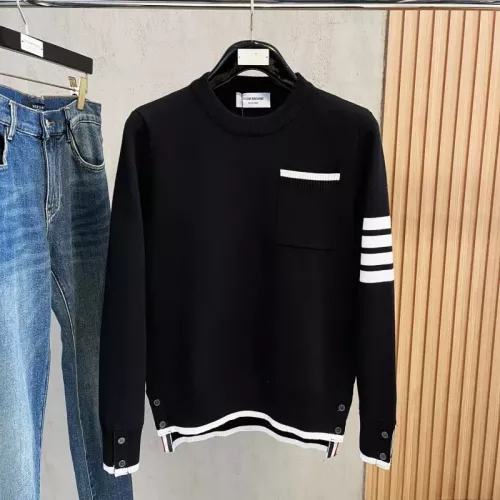 Thom Browne TB Sweaters Long Sleeved For Men #1361565 $88.00 USD, Wholesale Replica Thom Browne TB Sweaters