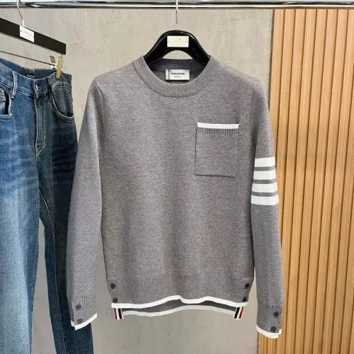Thom Browne TB Sweaters Long Sleeved For Men #1361567 $88.00 USD, Wholesale Replica Thom Browne TB Sweaters