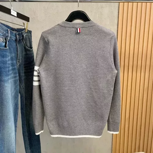 Replica Thom Browne TB Sweaters Long Sleeved For Men #1361567 $88.00 USD for Wholesale