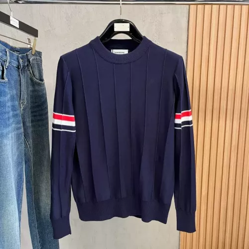 Thom Browne TB Sweaters Long Sleeved For Men #1361569 $88.00 USD, Wholesale Replica Thom Browne TB Sweaters