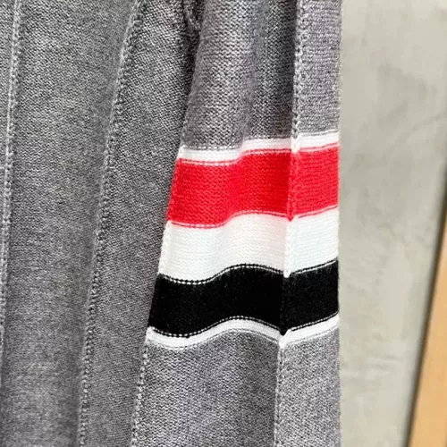 Replica Thom Browne TB Sweaters Long Sleeved For Men #1361570 $88.00 USD for Wholesale