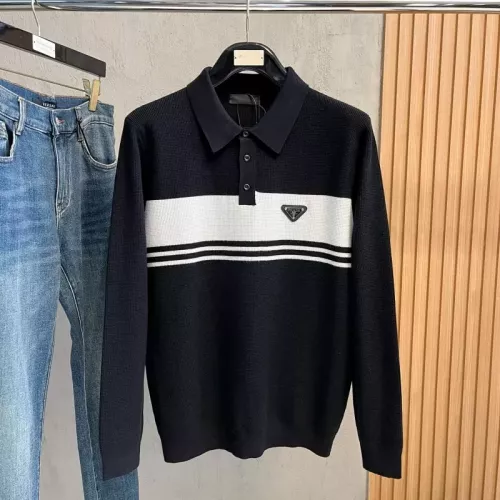 Prada Sweaters Long Sleeved For Unisex #1361575 $76.00 USD, Wholesale Replica Prada Sweaters