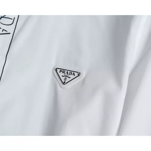 Replica Prada Shirts Long Sleeved For Men #1361592 $48.00 USD for Wholesale