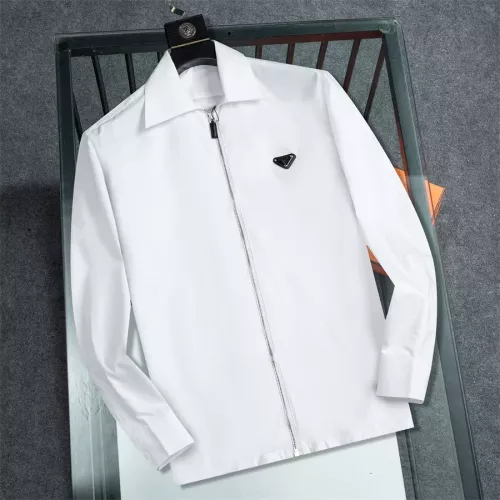 Prada Shirts Long Sleeved For Men #1361607