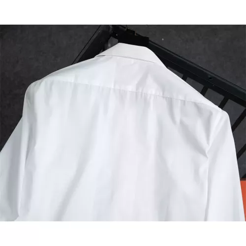 Replica Prada Shirts Long Sleeved For Men #1361607 $48.00 USD for Wholesale