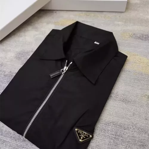Replica Prada Shirts Long Sleeved For Men #1361608 $48.00 USD for Wholesale