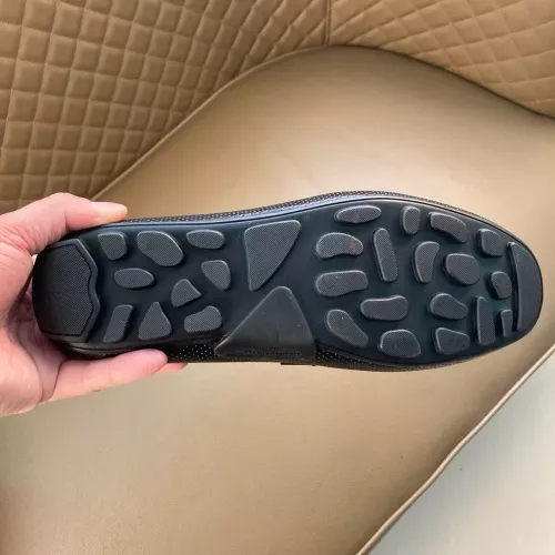 Replica Salvatore Ferragamo Leather Shoes For Men #1361610 $88.00 USD for Wholesale