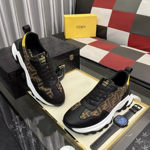 Replica Fendi Casual Shoes For Men #1361616 $85.00 USD for Wholesale