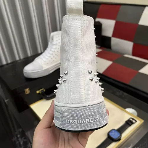 Replica Dsquared High Tops Shoes For Men #1361698 $96.00 USD for Wholesale