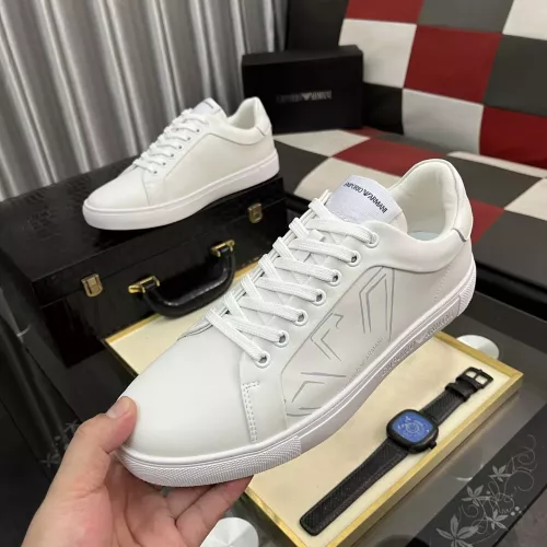 Armani Casual Shoes For Men #1361717 $76.00 USD, Wholesale Replica Armani Casual Shoes