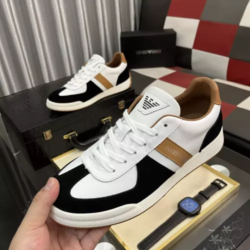 Armani Casual Shoes For Men #1361723 $85.00 USD, Wholesale Replica Armani Casual Shoes