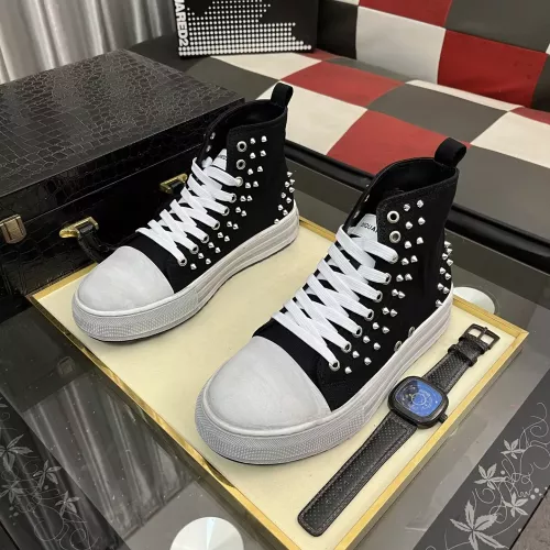 Replica Dsquared High Tops Shoes For Men #1361726 $96.00 USD for Wholesale