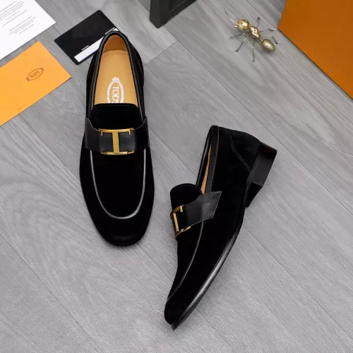 Replica TOD'S Oxfords Shoes For Men #1361732 $88.00 USD for Wholesale