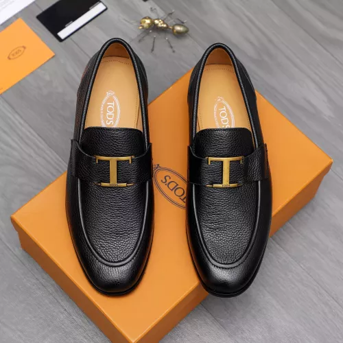 Replica TOD'S Oxfords Shoes For Men #1361734 $88.00 USD for Wholesale