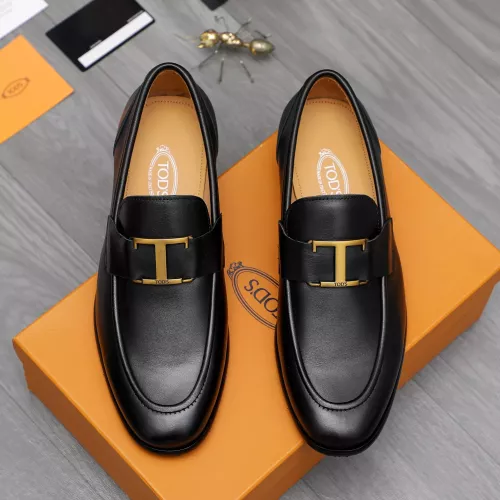 Replica TOD'S Oxfords Shoes For Men #1361735 $88.00 USD for Wholesale