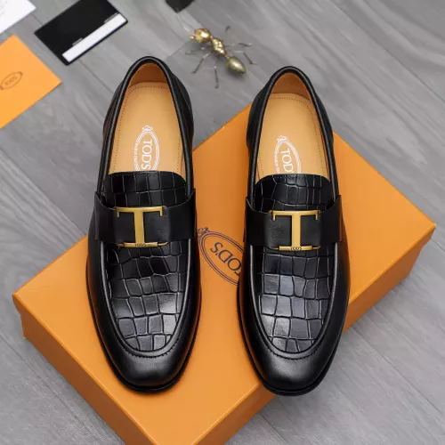 Replica TOD'S Oxfords Shoes For Men #1361738 $88.00 USD for Wholesale