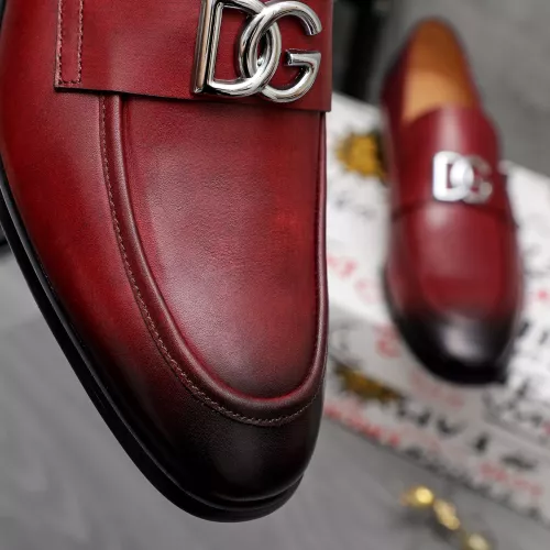 Replica Dolce & Gabbana D&G Leather Shoes For Men #1361739 $96.00 USD for Wholesale