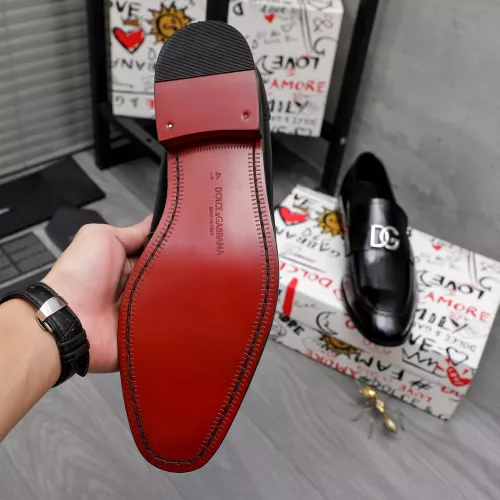 Replica Dolce & Gabbana D&G Leather Shoes For Men #1361743 $96.00 USD for Wholesale
