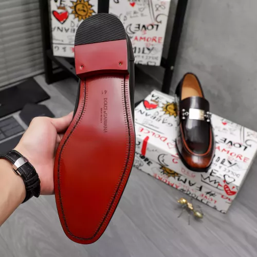 Replica Dolce & Gabbana D&G Leather Shoes For Men #1361747 $96.00 USD for Wholesale