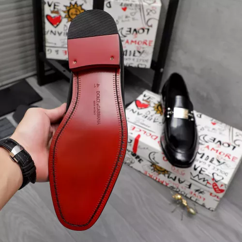 Replica Dolce & Gabbana D&G Leather Shoes For Men #1361749 $96.00 USD for Wholesale