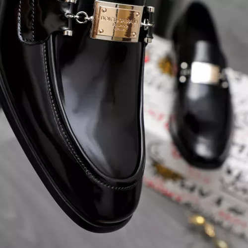 Replica Dolce & Gabbana D&G Leather Shoes For Men #1361749 $96.00 USD for Wholesale