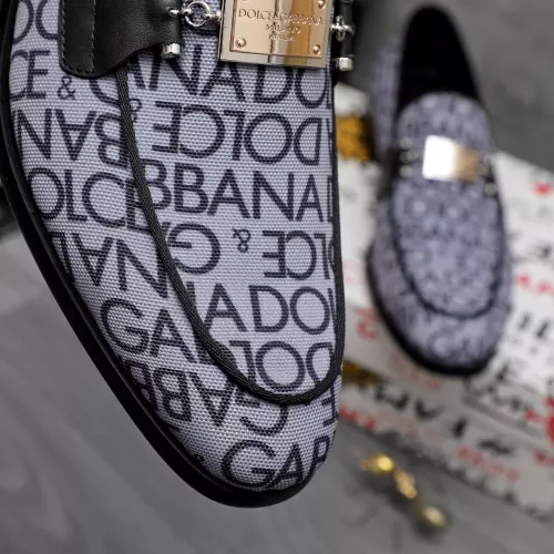 Replica Dolce & Gabbana D&G Leather Shoes For Men #1361751 $96.00 USD for Wholesale