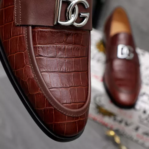 Replica Dolce & Gabbana D&G Leather Shoes For Men #1361752 $96.00 USD for Wholesale