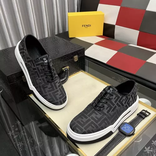 Replica Fendi Casual Shoes For Men #1361755 $80.00 USD for Wholesale