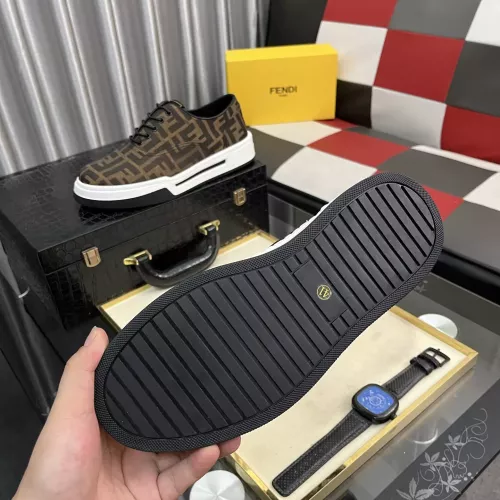 Replica Fendi Casual Shoes For Men #1361756 $80.00 USD for Wholesale