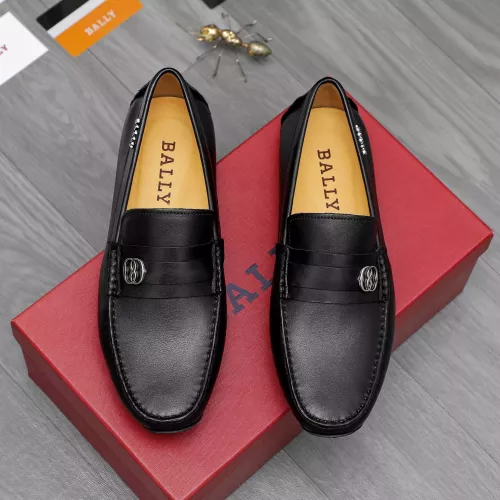 Replica Bally Leather Shoes For Men #1361757 $80.00 USD for Wholesale