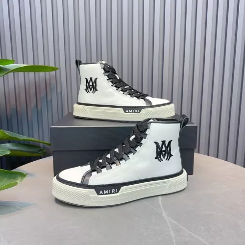 Replica Amiri High Tops Shoes For Men #1361796 $112.00 USD for Wholesale