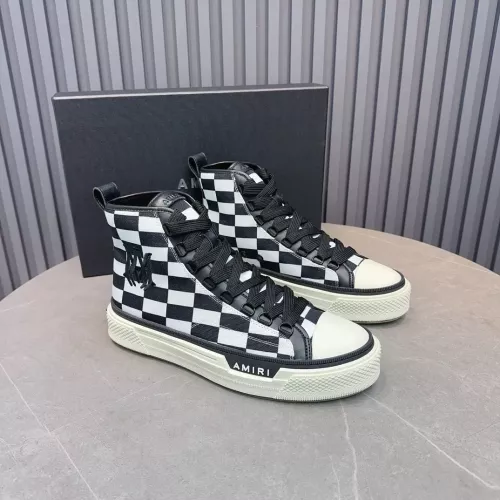 Amiri High Tops Shoes For Men #1361811 $112.00 USD, Wholesale Replica Amiri High Tops Shoes