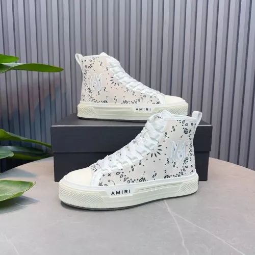 Replica Amiri High Tops Shoes For Men #1361814 $112.00 USD for Wholesale